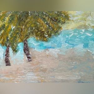 Original painting on canvas with acrylics